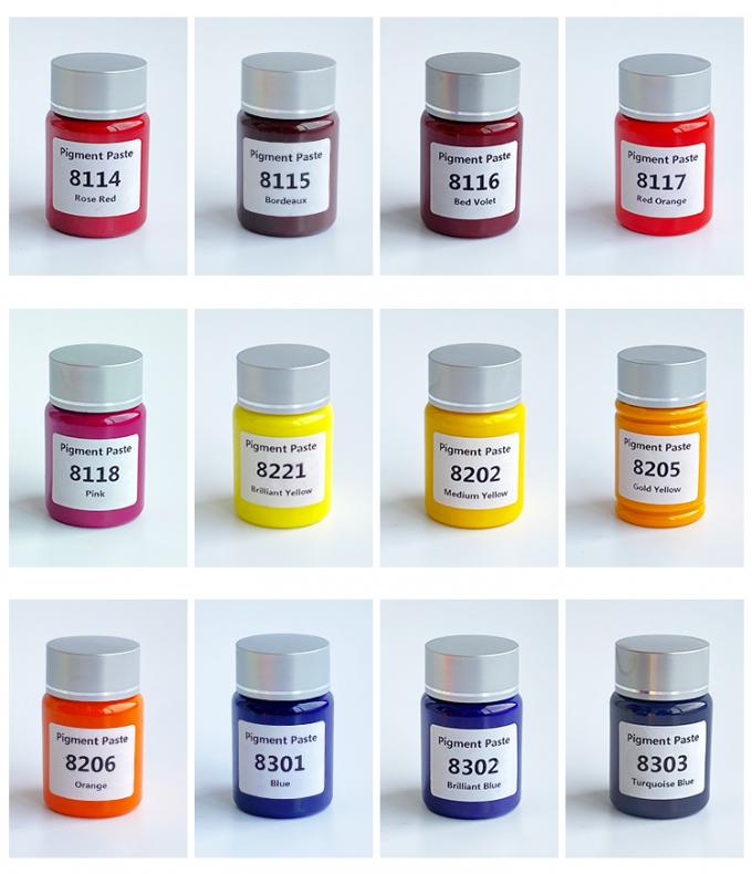 High Concentration Water Based Pigment Paste 8