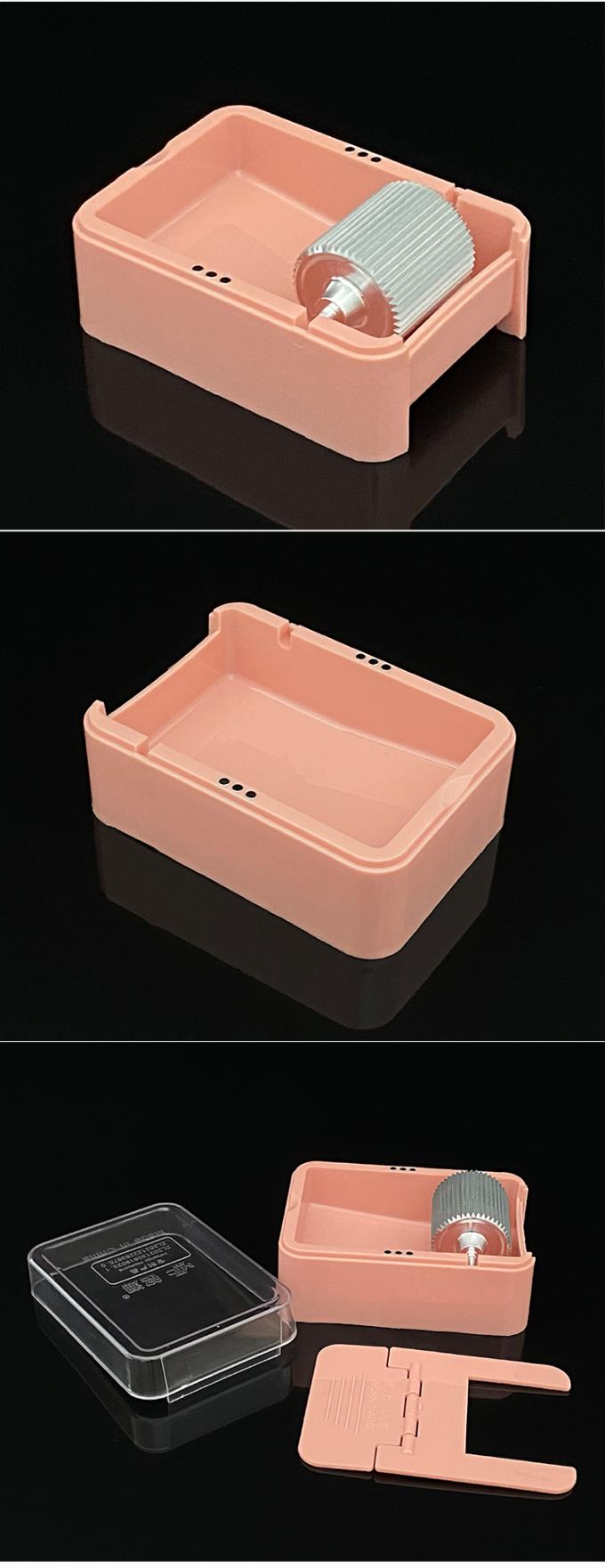 Μεγάλης χωρητικότητας Roller Leather Edge Painting Box Leather Edge Dyeing Color Machine 12