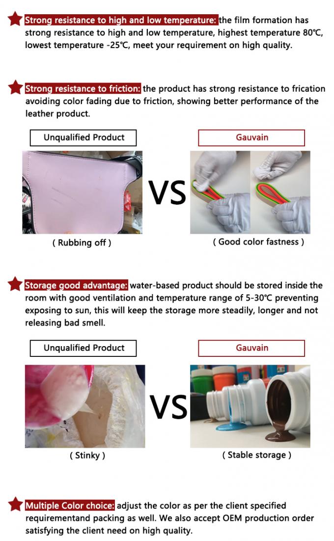 Manufacturer Water Based Leather Edge Oil Customized Colors Leather Edge Coloring Paint 12