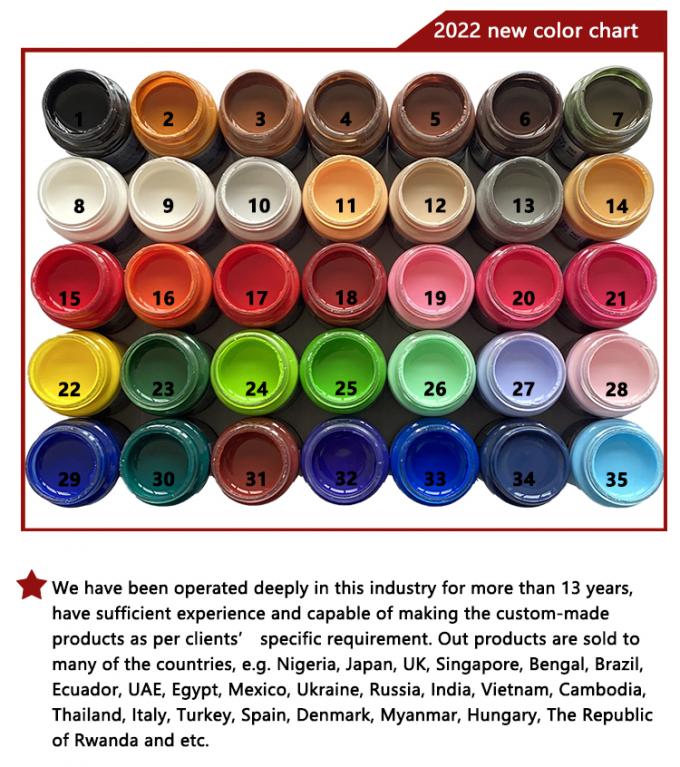 Manufacturer Water Based Leather Edge Oil Customized Colors Leather Edge Coloring Paint 14