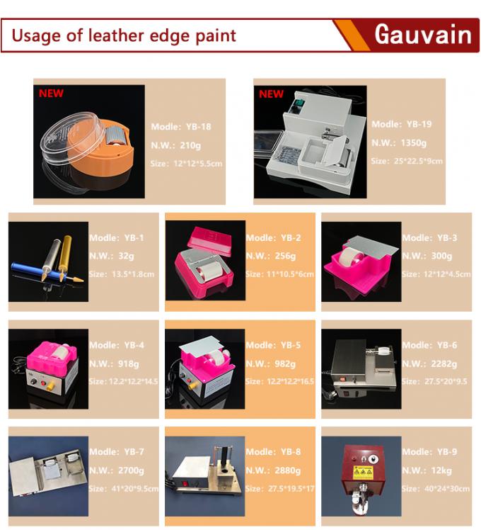 Manufacturer Water Based Leather Edge Oil Customized Colors Leather Edge Coloring Paint 18