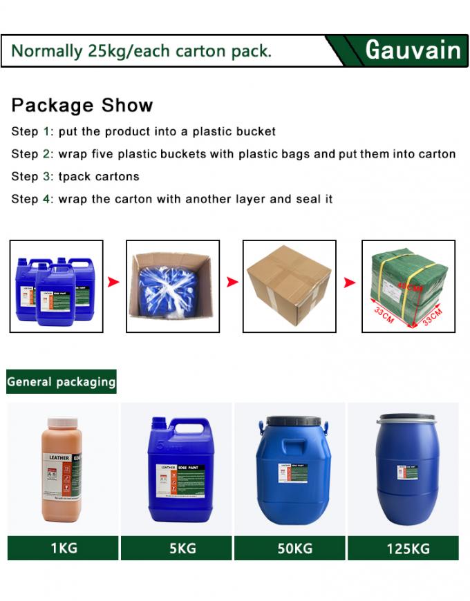 Factory Manufacturers Bags Shoes Coating Agent Color Leather Edge Painting Ink Water Edge Leather Paint 12