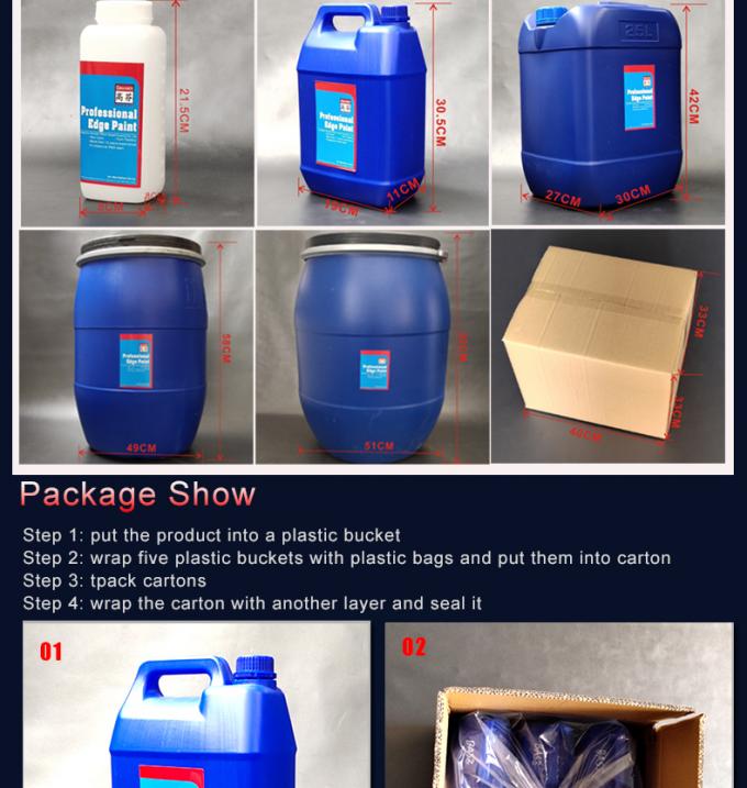High Quality Creative DIY Water Based Leather Edge Coating Paint Liquid Color Paint Professional Manufacturer 30